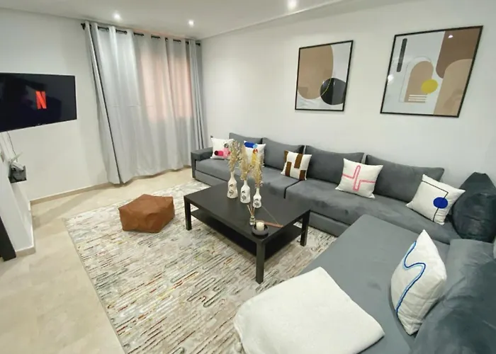Moderne Appartement Avec Piscine 7 Minutes To Gueliz Downtown