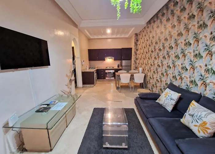 Superbe Appartement Piscine Gueliz