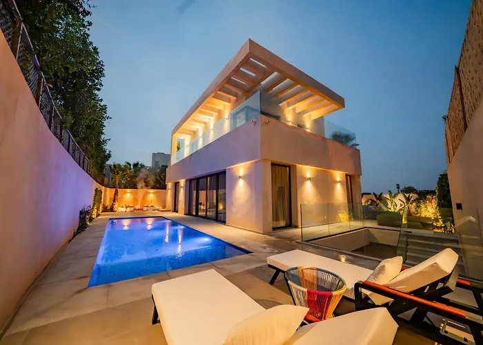 Villa Sarah - Piscine Chauffee Et Detente A Amelkis Golf