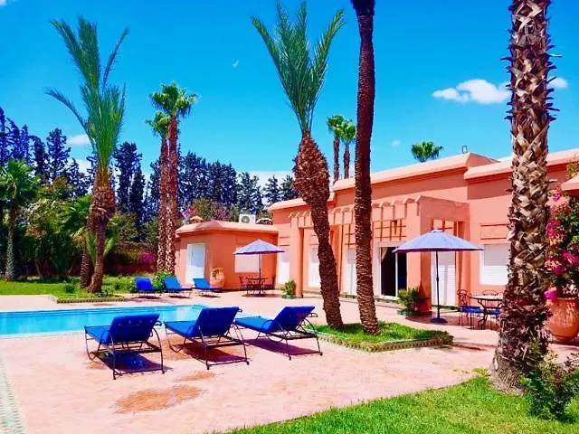Villa Rayan Marrakech Secteur Palmeraie Dans Propriete De 2 Hectares Avec Jardin Arbres Fruitiers