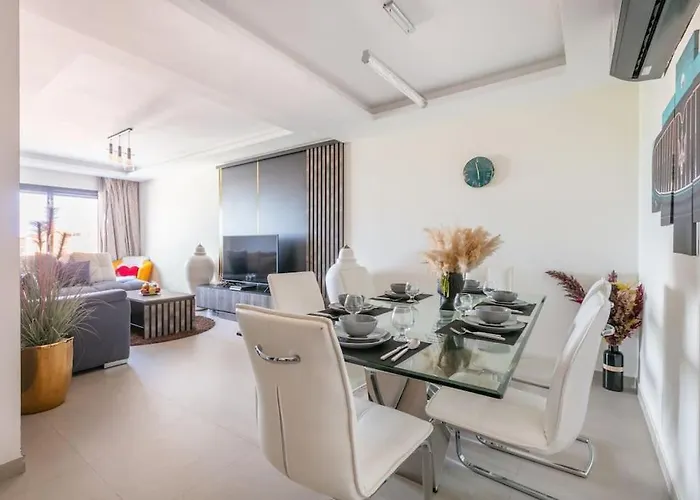 Appartement 2 Ch Moderne A Gueliz Marrakech - Famille Uniquement