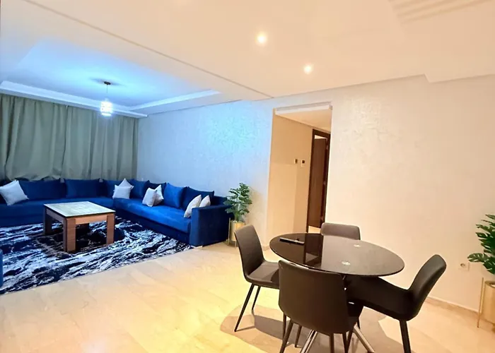 Appart De Luxe Family & Piscine Pres De Gueliz