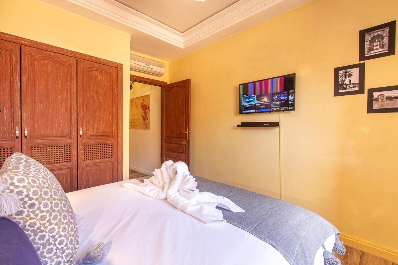 Apartment Bel Centre-ville Avec Jacuzzi Privatif Marrakesh