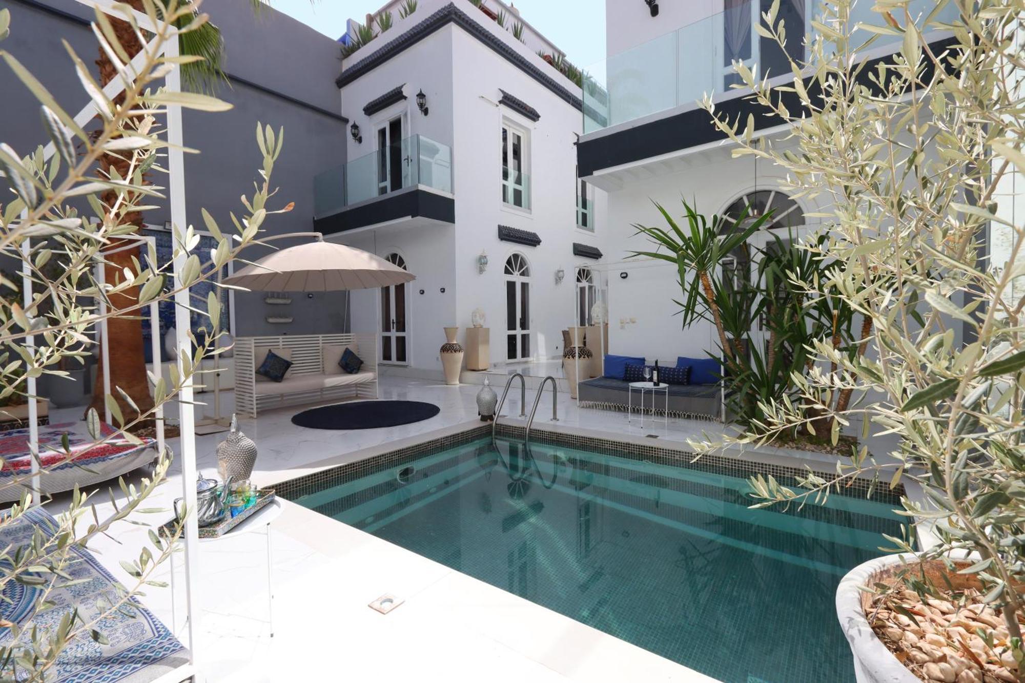 Bed & Breakfast Riad-283 - 5 Chambres Avec Piscine - Marrakech Marrakesh