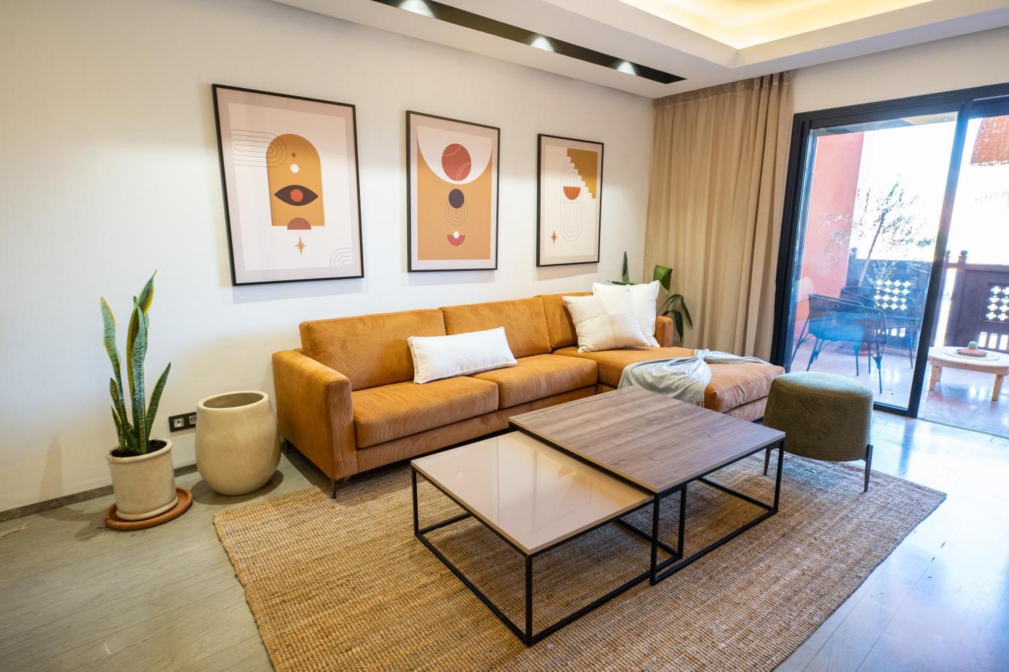 Oasis Marrakchi: Charming Flat In Gueliz.