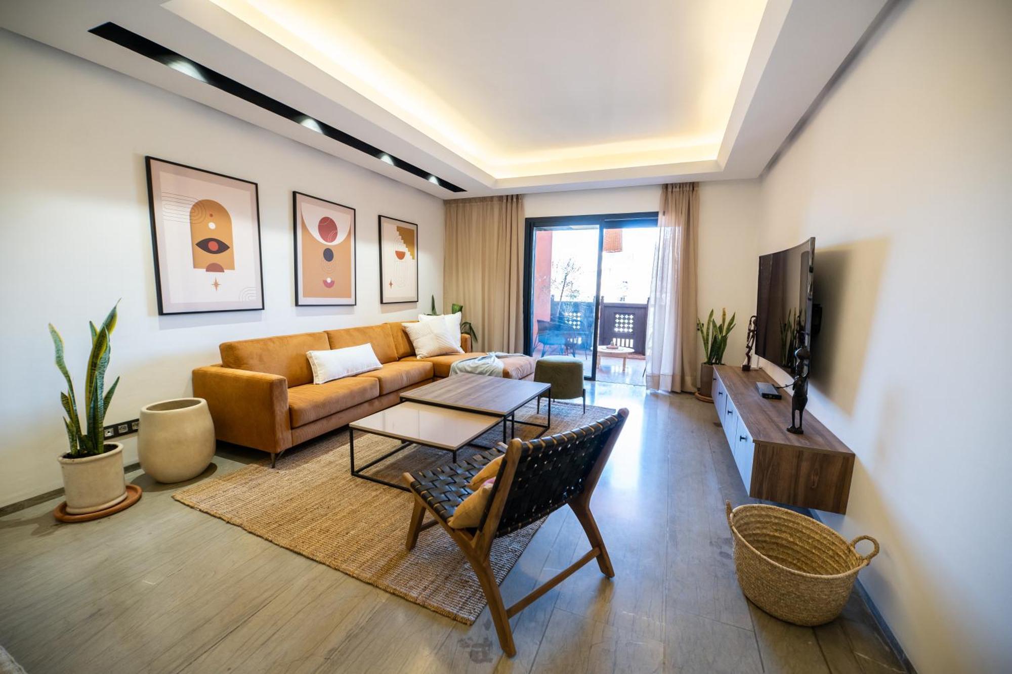 Oasis Marrakchi: Charming Flat In Gueliz.