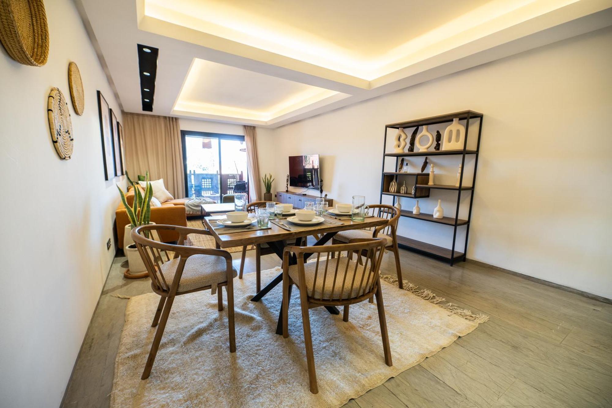 Oasis Marrakchi: Charming Flat In Gueliz.