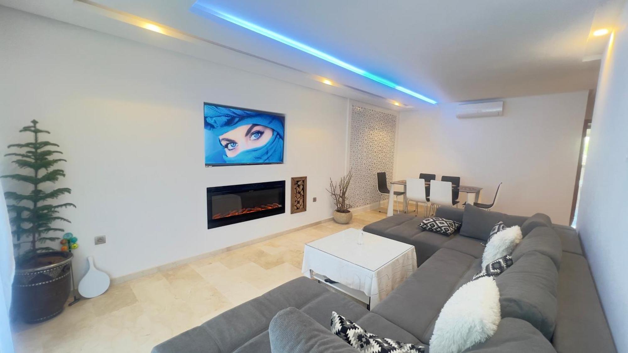 Mini-villa Situee Dans Prestigia A Marrakech, Avec Vue Sur La Piscine Et Le Golf Securite 24h Sur 24 Et Proximite Ideale De L Aeroport 5 Minutes C Est Parfaite Pour Des Appartement *