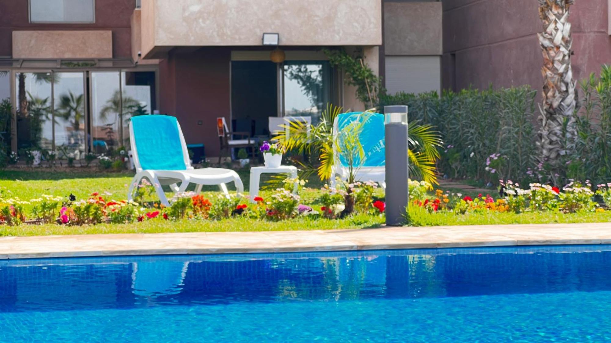Mini-villa Situee Dans Prestigia A Marrakech, Avec Vue Sur La Piscine Et Le Golf Securite 24h Sur 24 Et Proximite Ideale De L Aeroport 5 Minutes C Est Parfaite Pour Des Appartement Marrakesh