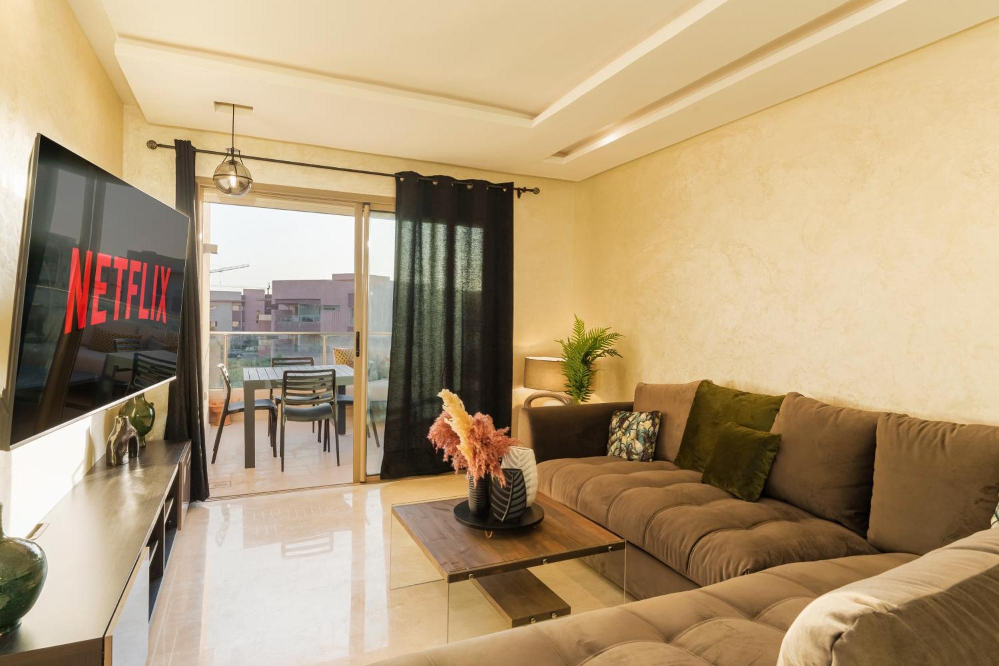 Appartement View Pool - 3 - Optical Fiber Marrakesh