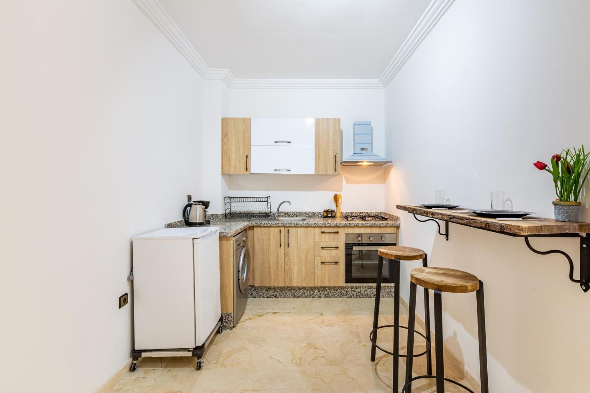 Magnificent In Gueliz - 100% Equipped Apartment Marrakesch