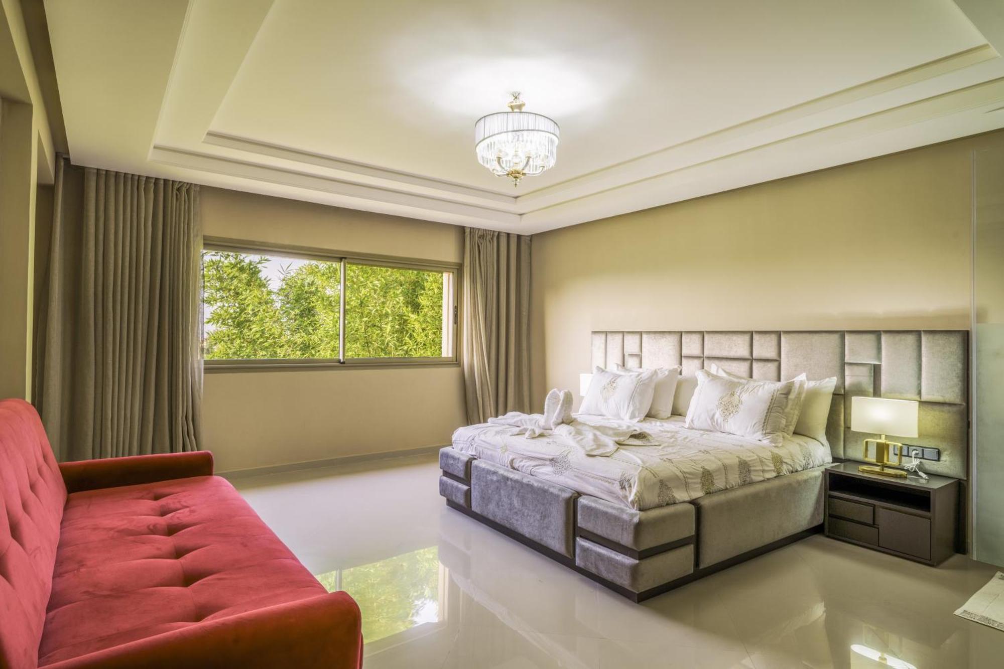 Villa Naciri En Plein Golf Avec Vue Sur Atlas