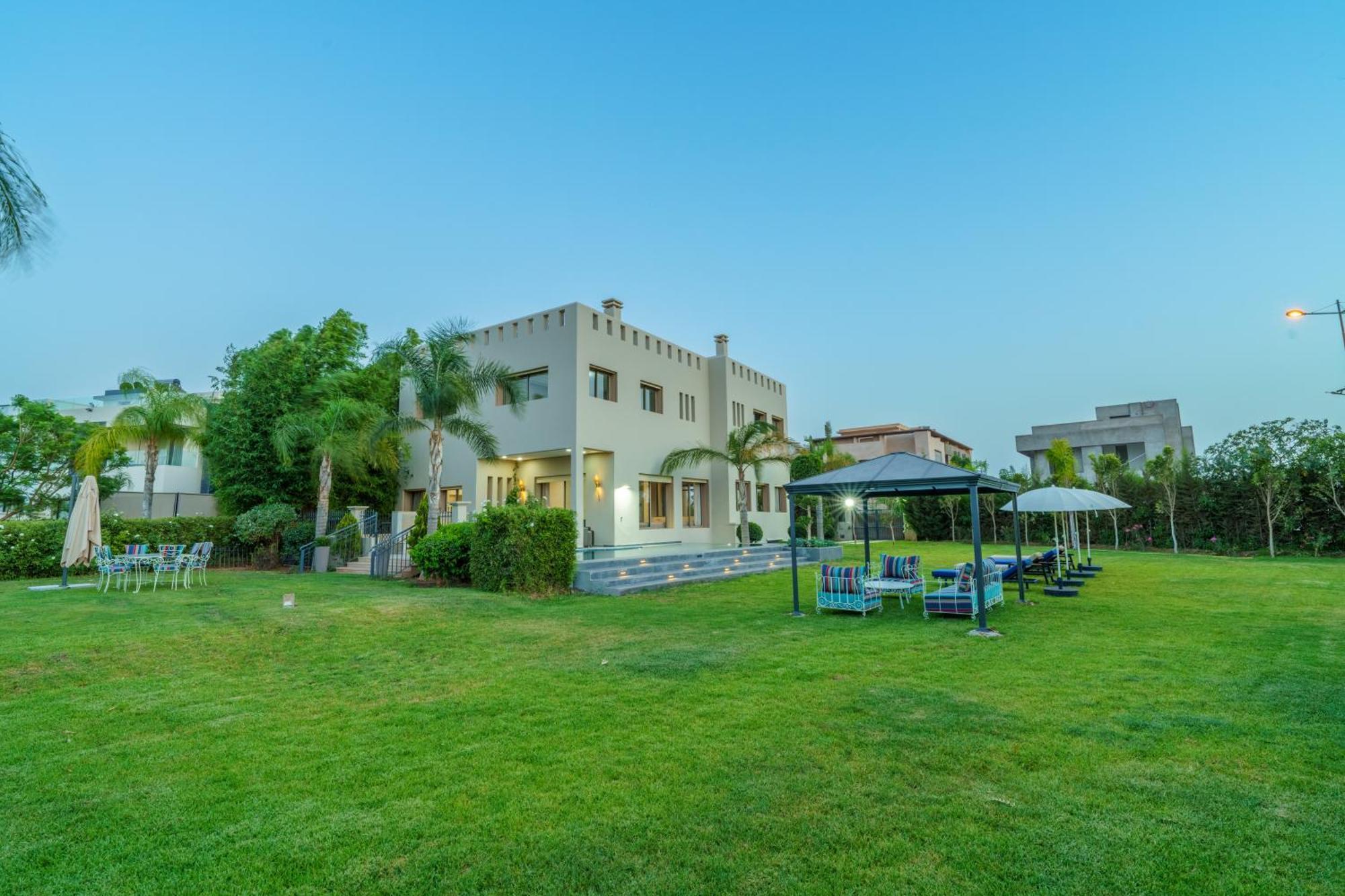 Villa Naciri En Plein Golf Avec Vue Sur Atlas Marrakesh