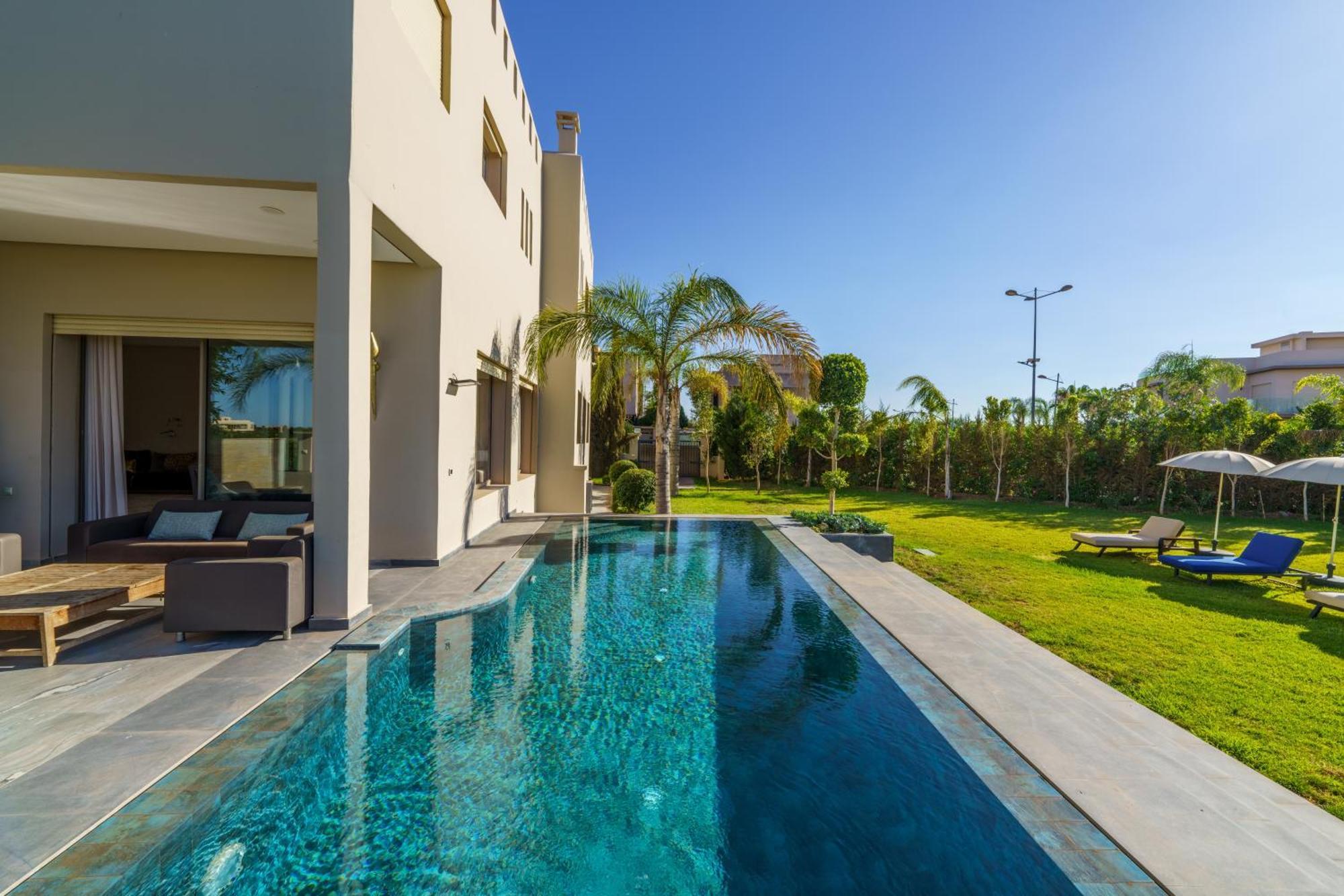 Villa Naciri En Plein Golf Avec Vue Sur Atlas