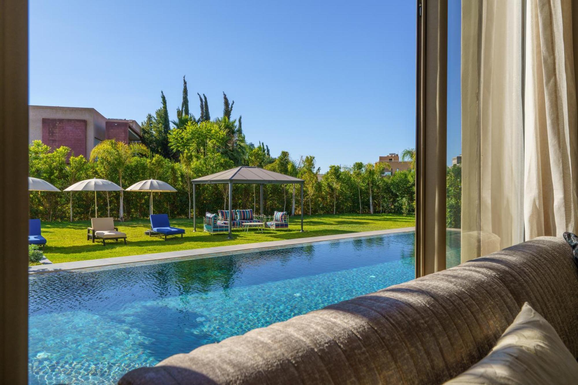 Villa Naciri En Plein Golf Avec Vue Sur Atlas