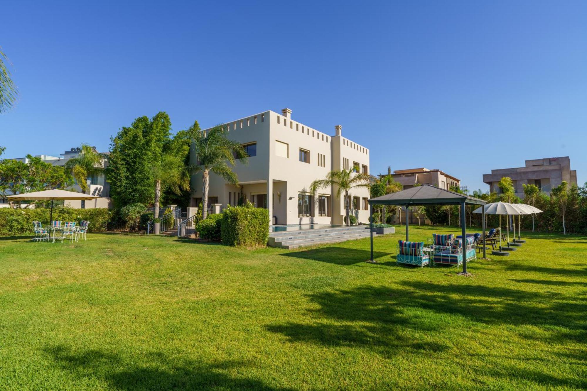 Villa Naciri En Plein Golf Avec Vue Sur Atlas