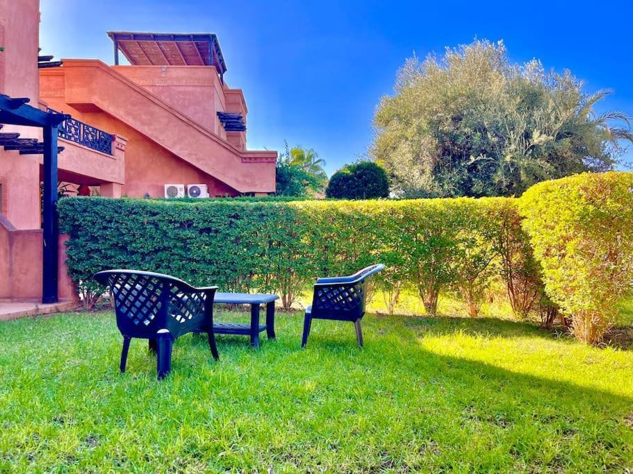 Bel Rez-de-jardin Atlas Golf, Piscine Et Parc-jeux Appartamento Marrakesh