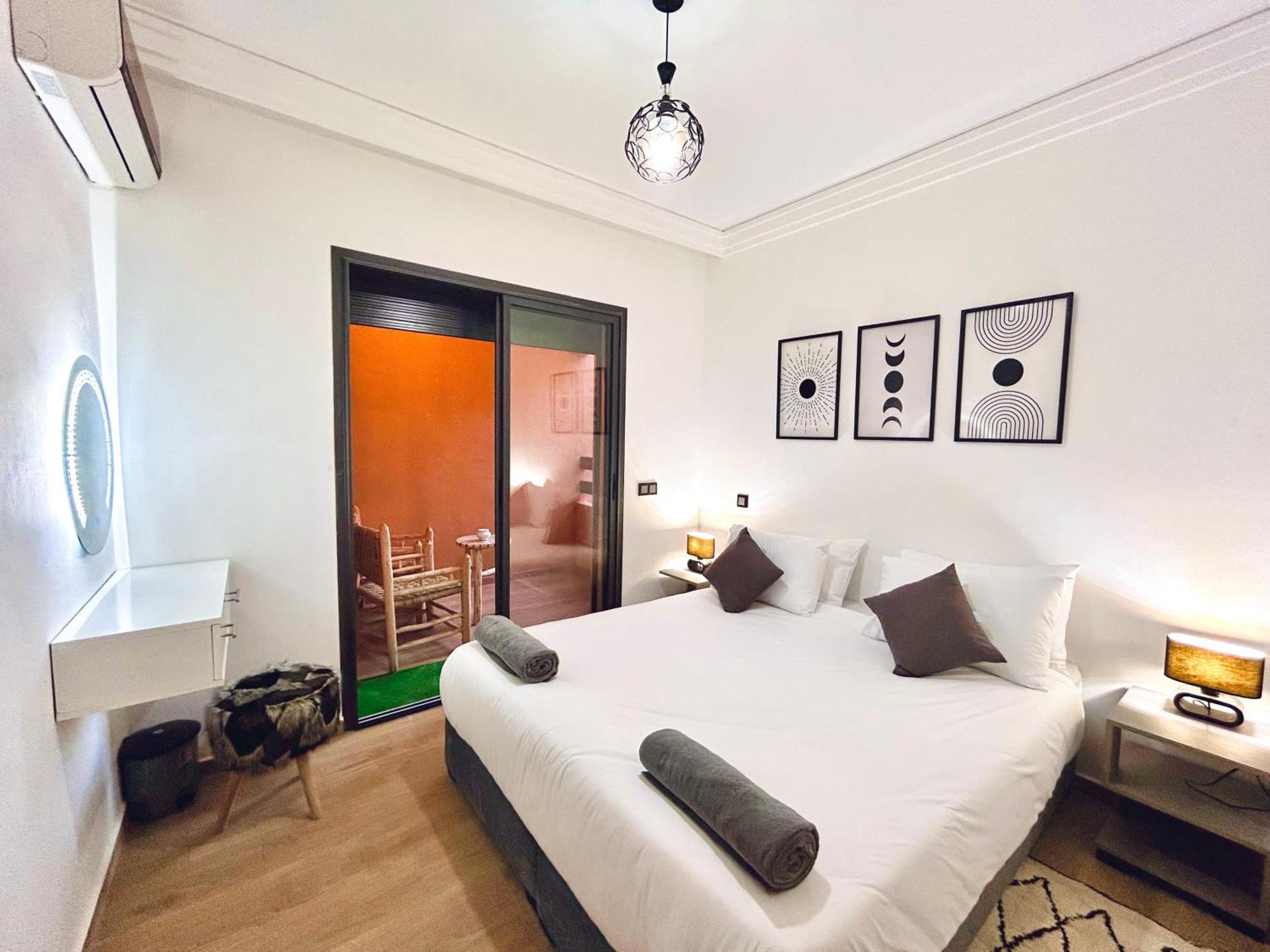 New Proche M Avenue , Swimming Pool , Fibre Optique Wifi , Parking Apartamento *