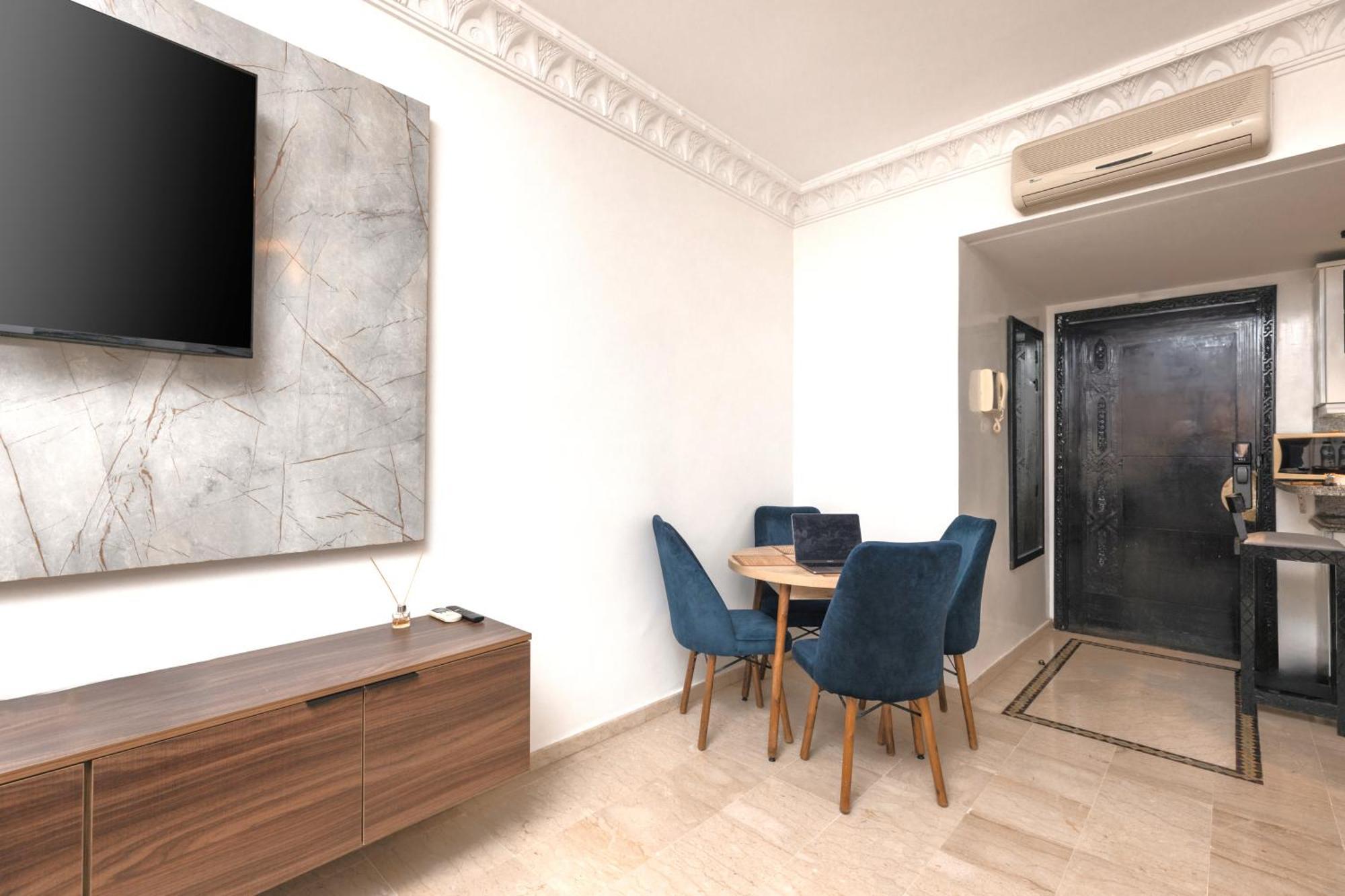 Gueliz Great With Pool Self Check In 24 7 Security Apartment