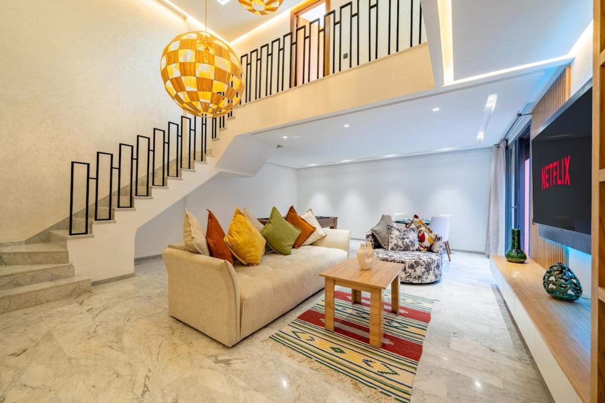 Apartment Incredible&new-jacuzzi-billard-parking-optic Fiber Marrakesch