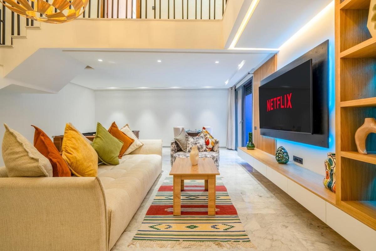 Apartment Incredible&new-jacuzzi-billard-parking-optic Fiber Marrakesch