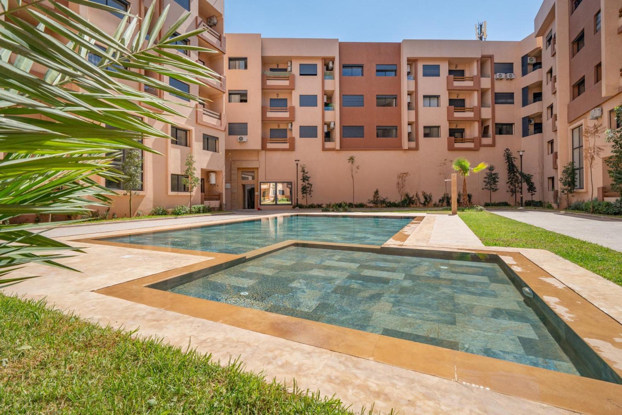Appartement Duplex 5 A Marrakech Luxe, Vue Piscine *