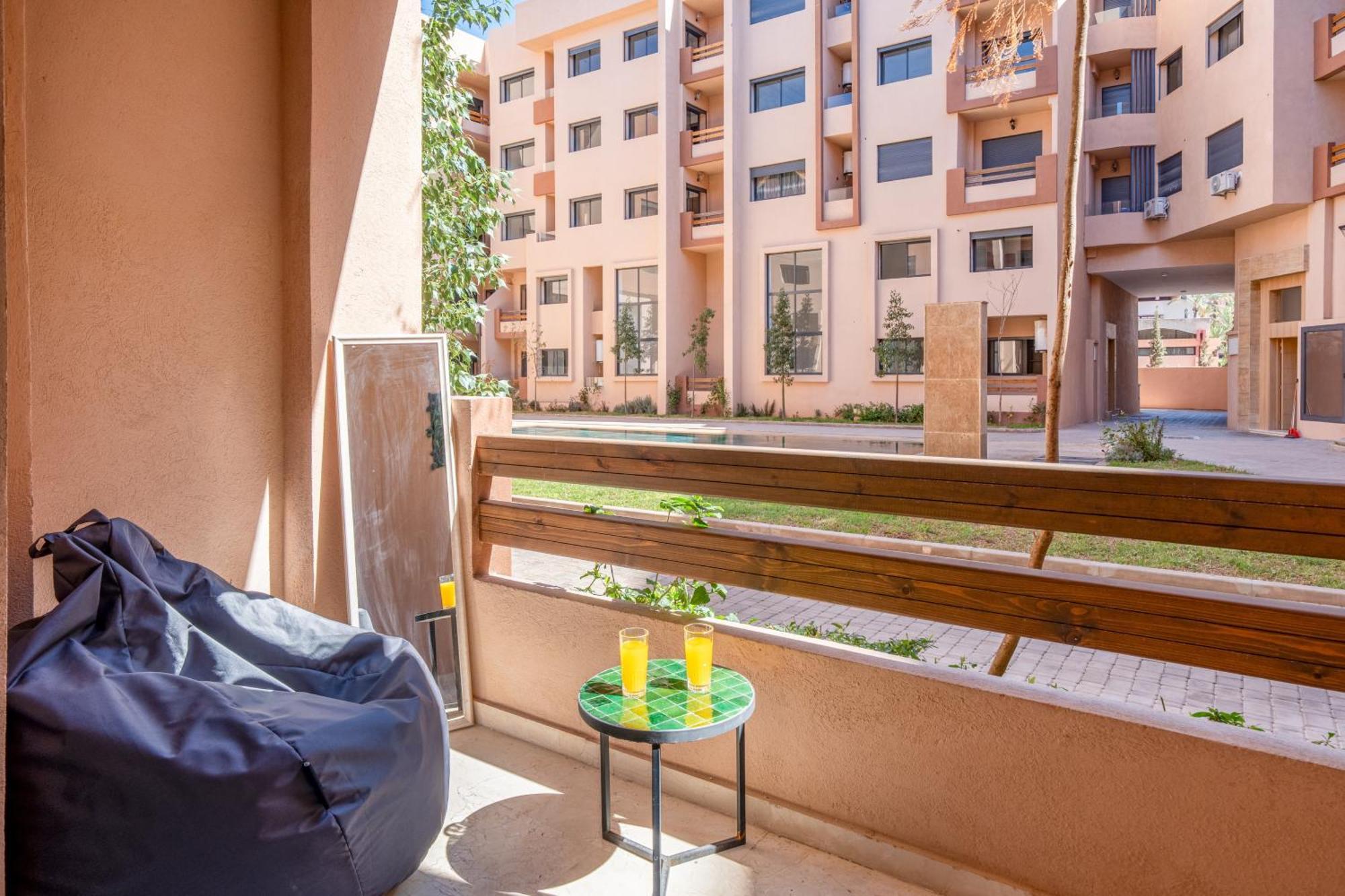 Duplex 5 A Marrakech Luxe, Vue Piscine Appartement Marrakesh