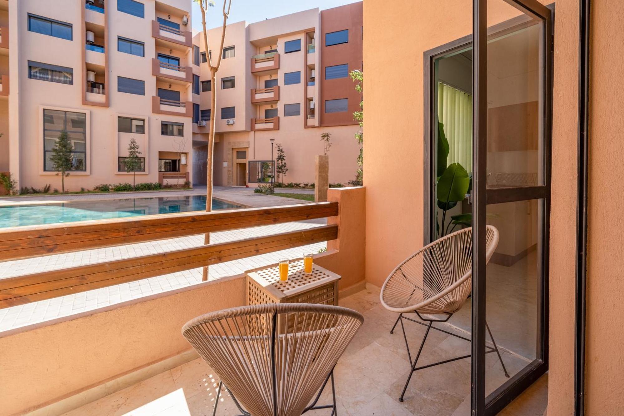 Appartement Duplex 5 A Marrakech Luxe, Vue Piscine Marrakesh