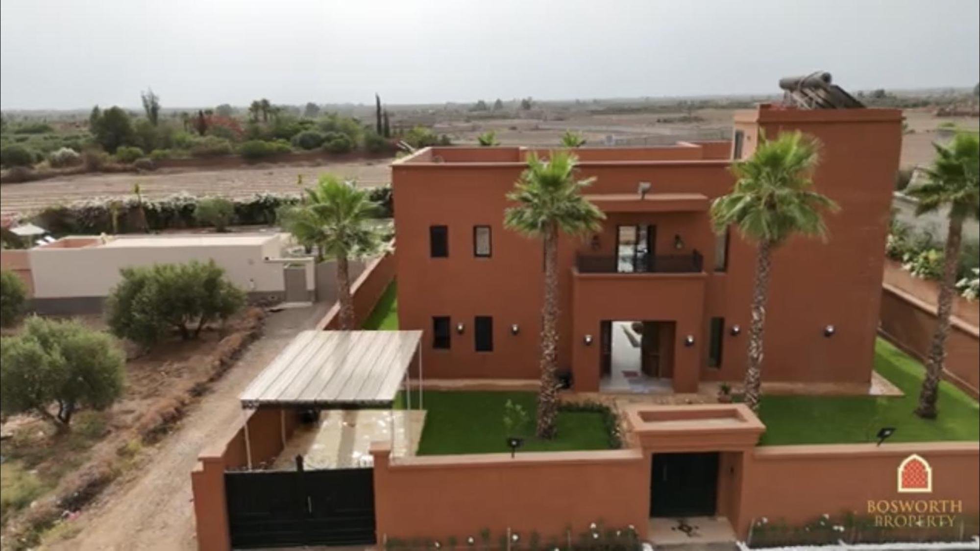 Nour Palace Avec Piscine Jaccuzi A Marrakech