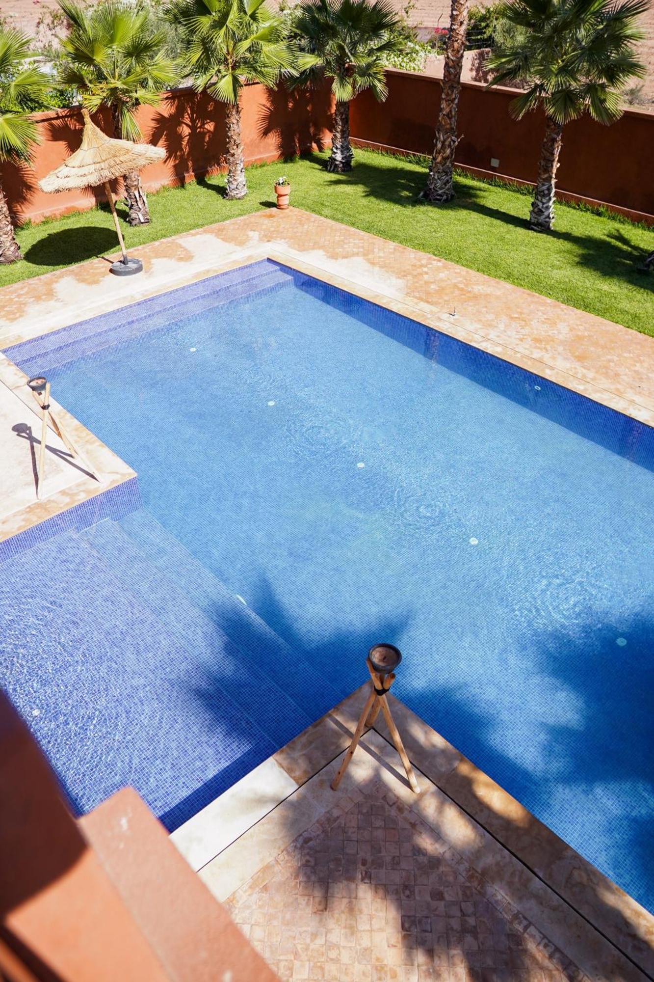 Nour Palace Avec Piscine Jaccuzi A Marrakech Villa *