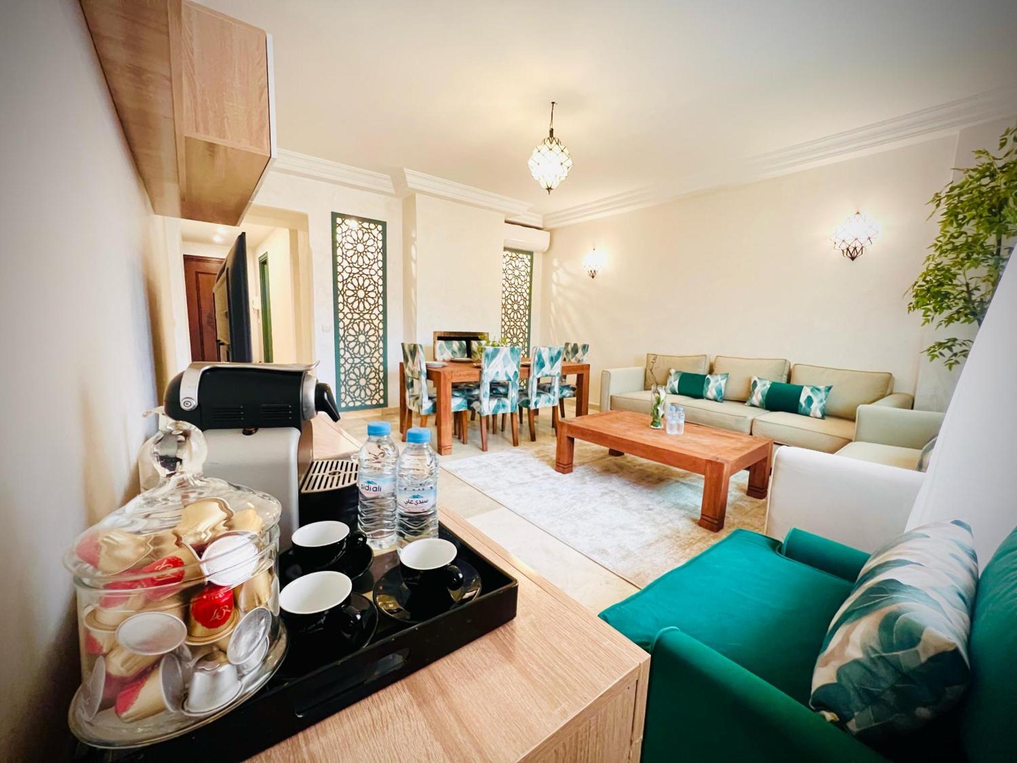 Apprt Luxueux L'hivernage Au Centre Proche De La Gare ,m Avenu Cr07 Appartement Marrakesh
