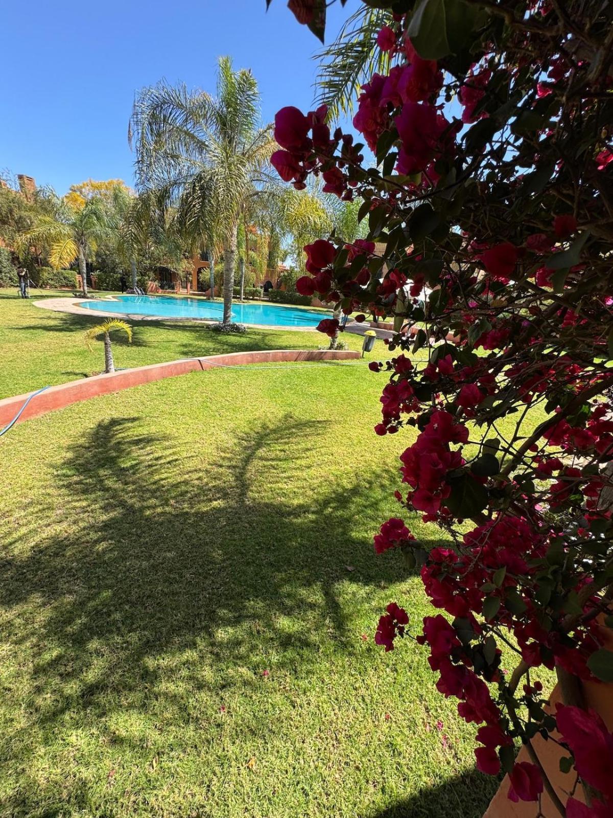 Magnifique Piscine Chauffee, Cinema Et Salle De Fitness Prives * Marrakesch
