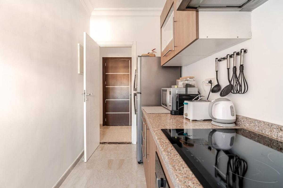 Apartment Sculpted Serenity - 2br Marrakech Center Gueliz Marrakesh