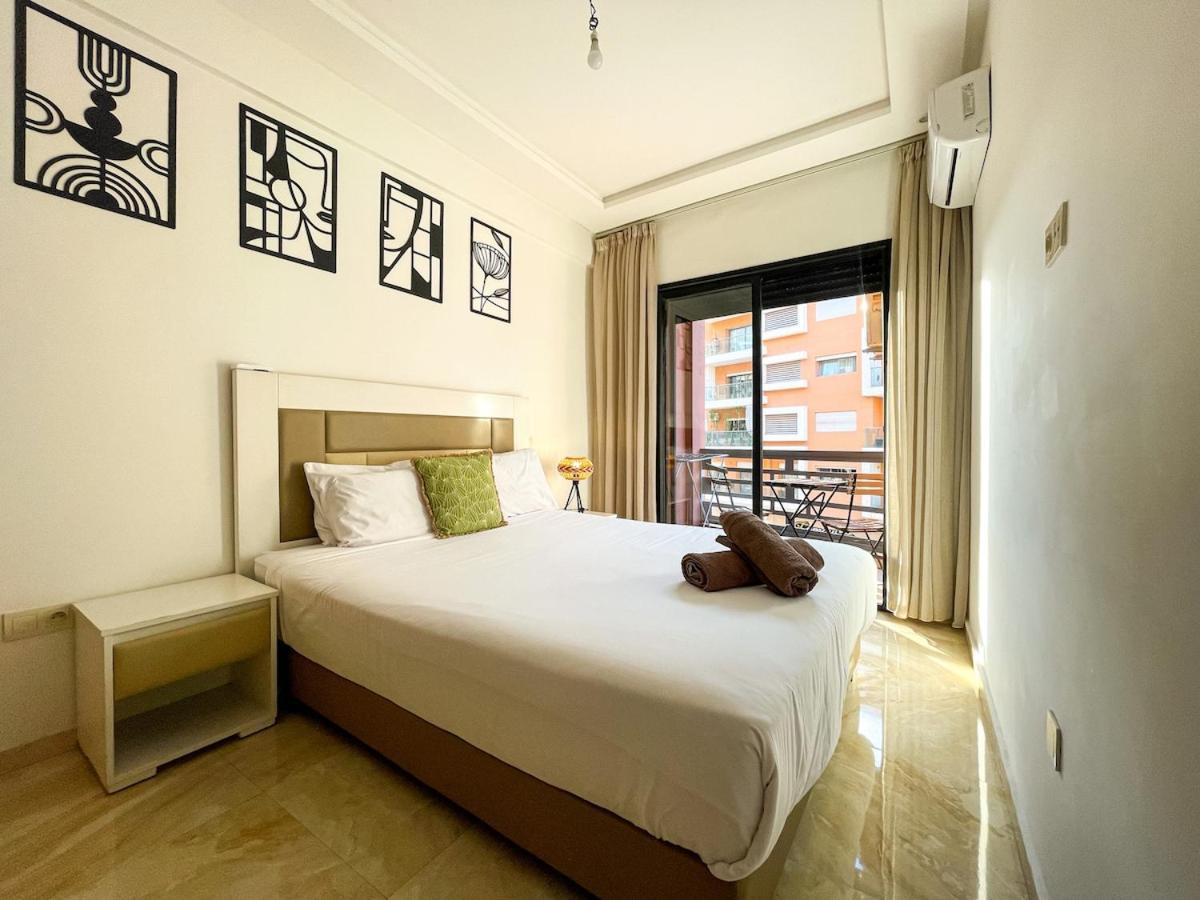 Luxury Aprt 2-bedrooms-pool Hivernage Centre-free Parking Marrakesch