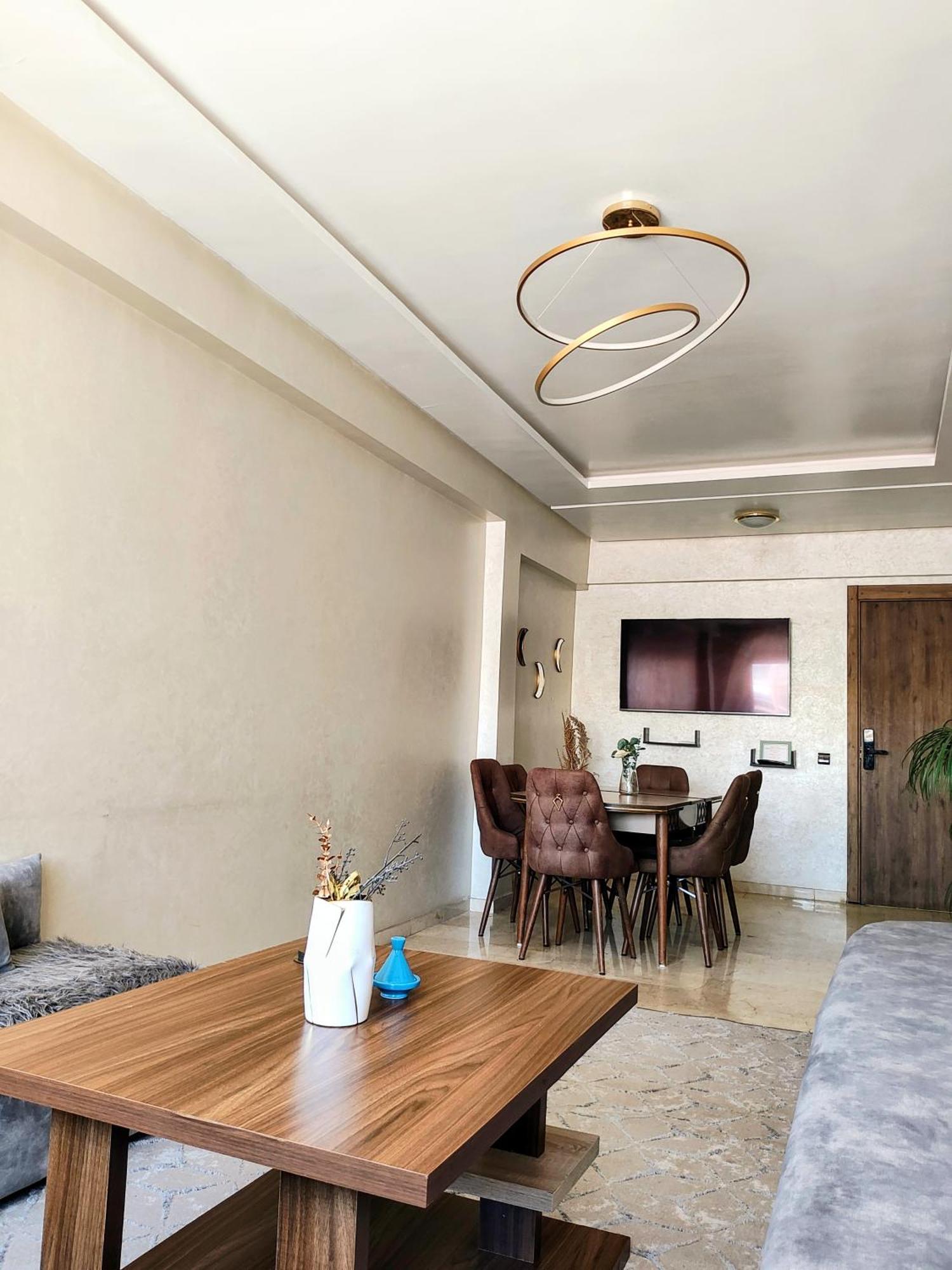 Chic A Gueliz Avec 2 & Piscine Apartment Marrakesch