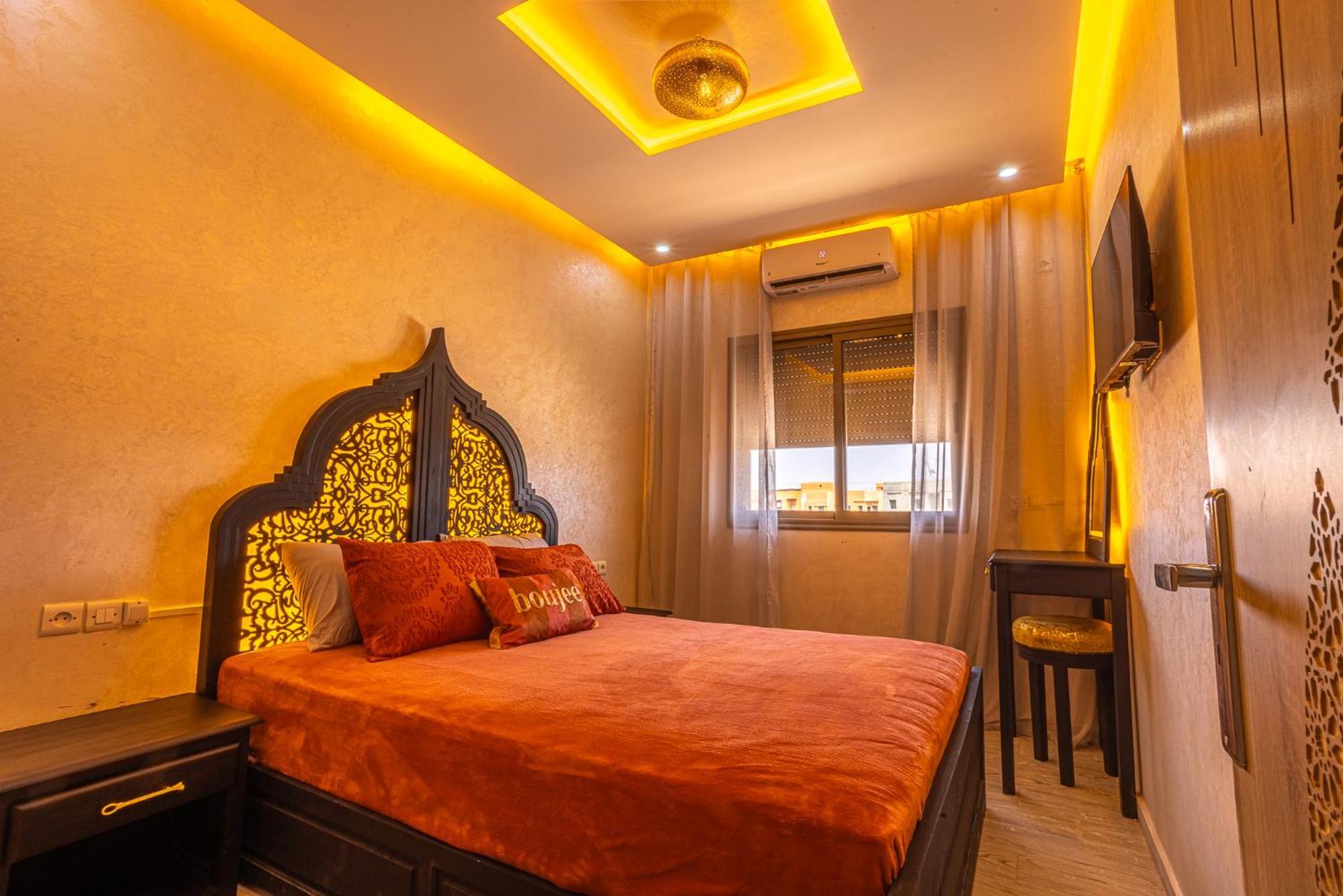 Hags - Traditional Modern Apartment, Full Ac, 10m From Airport * Marrakesh