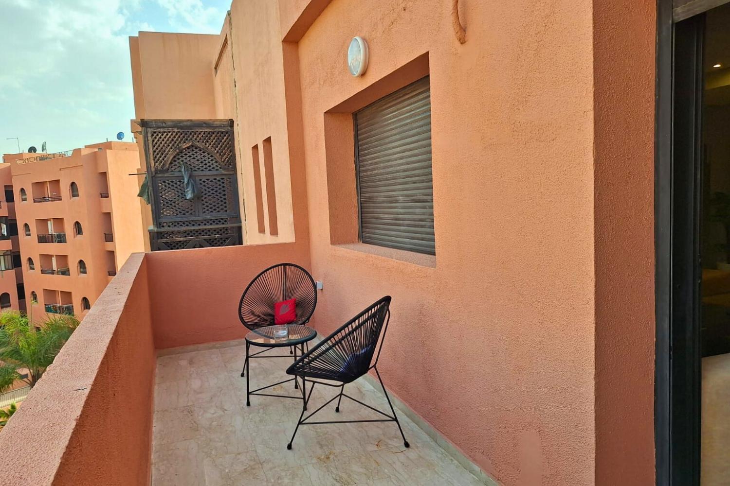 Apartment Luxe Et Sérénité Avec Jardin, Terrasse Et 5 Piscines Marrakesh