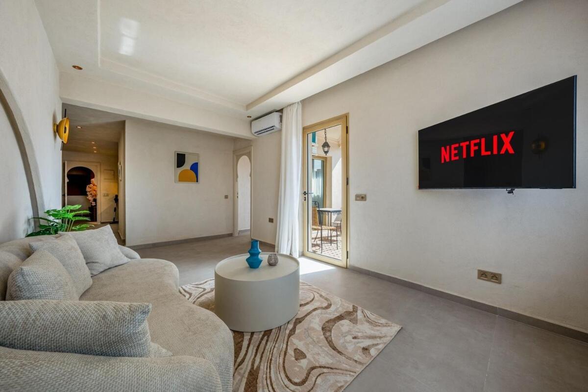 Pearl Of Gueliz Netflix, Terrace, Quiet Appartement Marrakesh