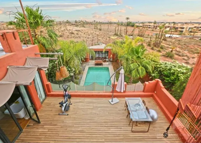 villa d\'architecte palmeraie