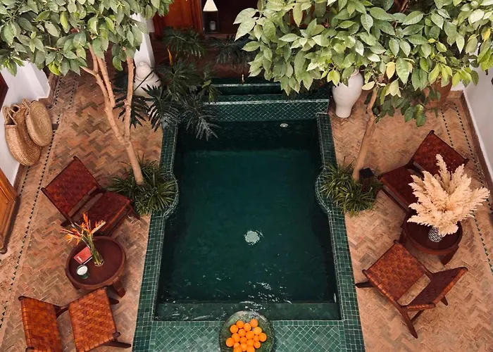 Riad Prive Sadaka Bassin Rooftop
