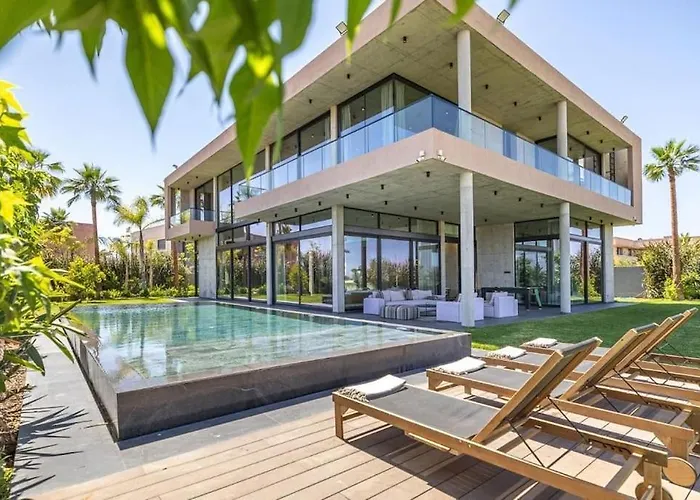 Villa Avec Vue Imprenable Sur Le Golf Amelkis