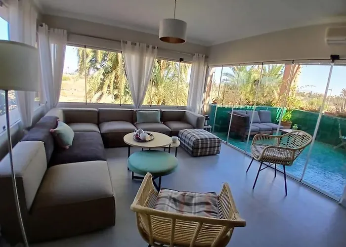 Appartement Palmeraie Avec Terrasse
