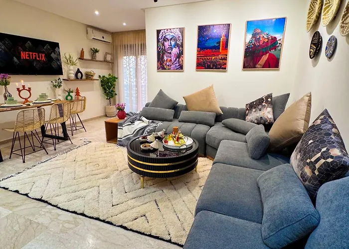 Appartement Luxe Au Coeur De Marrakech