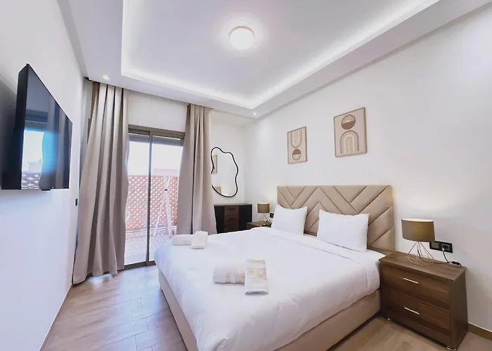 Modernes Apartment In Top-Lage In Gueliz Marrakech