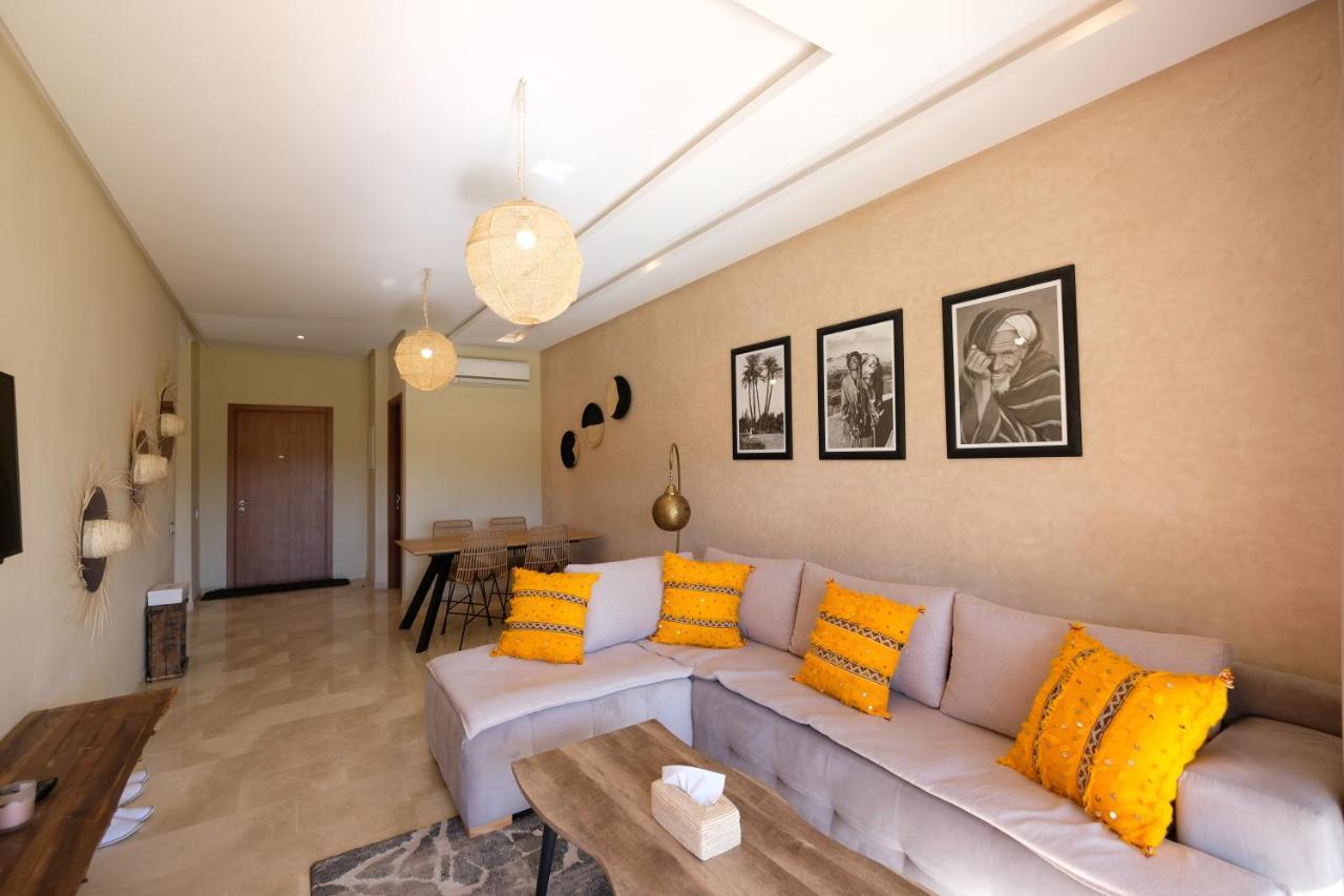 Super Apt T3 Rez De Jardin Prestigia Golf Piscine Appartement Marrakesh