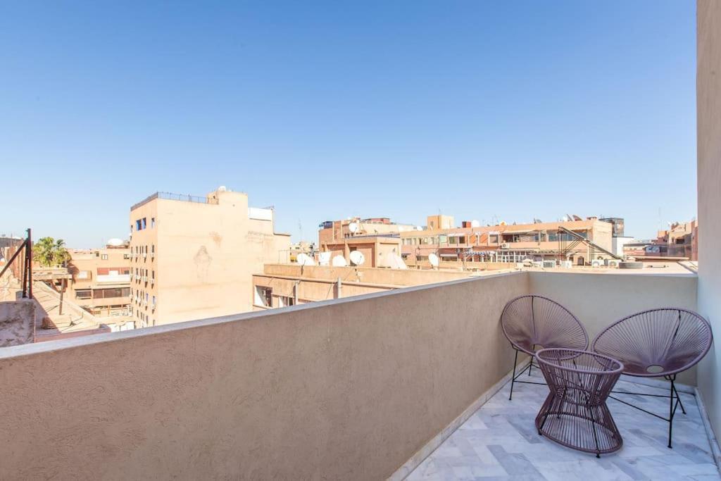 Appartement New! Luxe Et Moderne En Plein Gueliz, Terrasse *