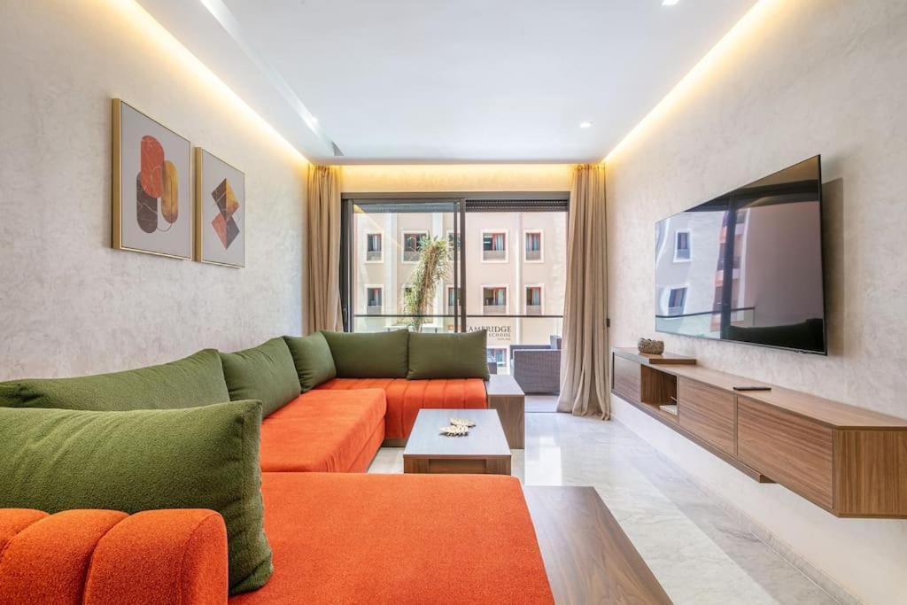 Peaceful Living: Chic Apartment, Prime Location Apartamento Marrakesh