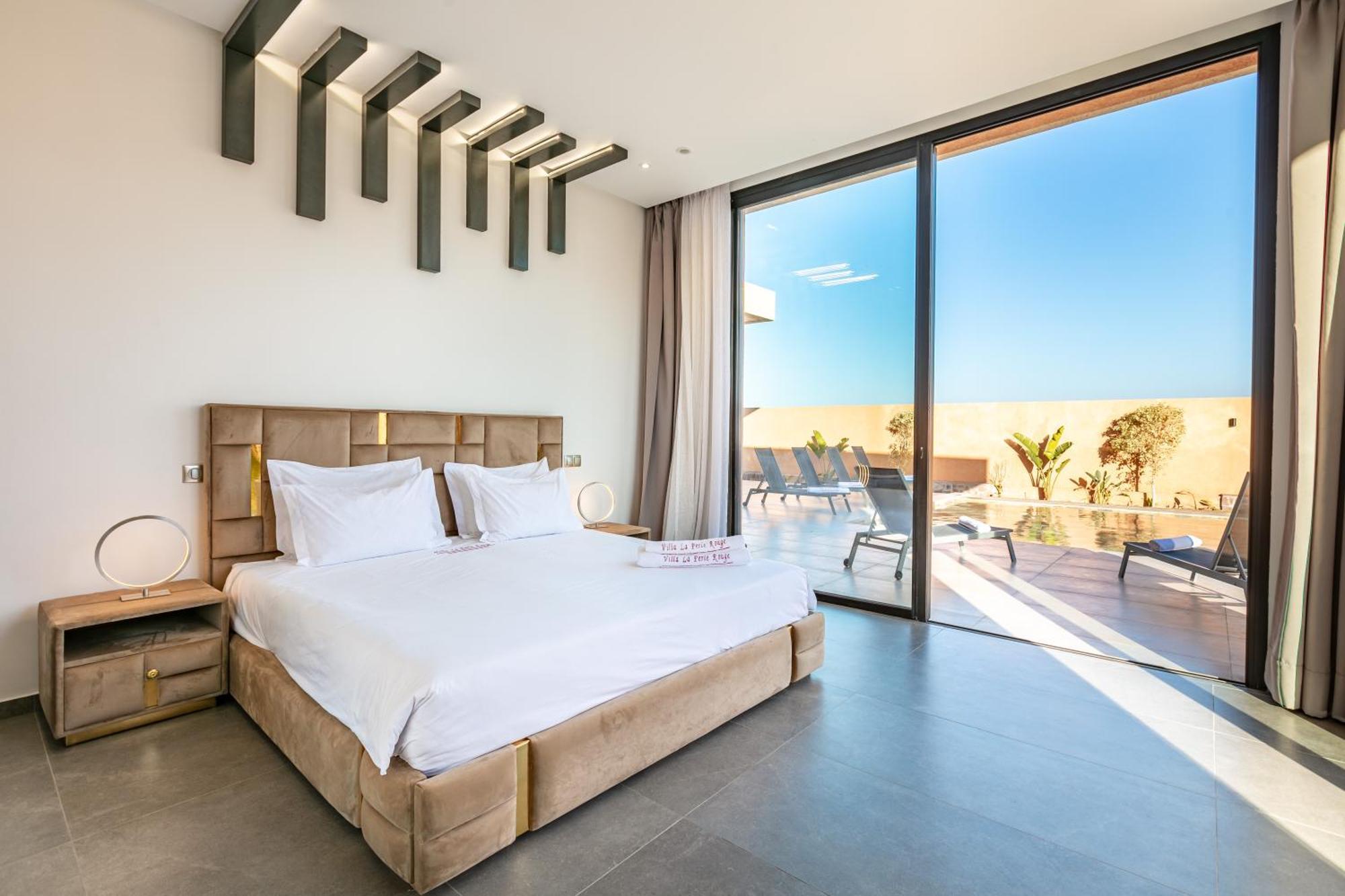 Villa New, La Perle Rouge, Piscine Chauffée, Personels Marrakesh