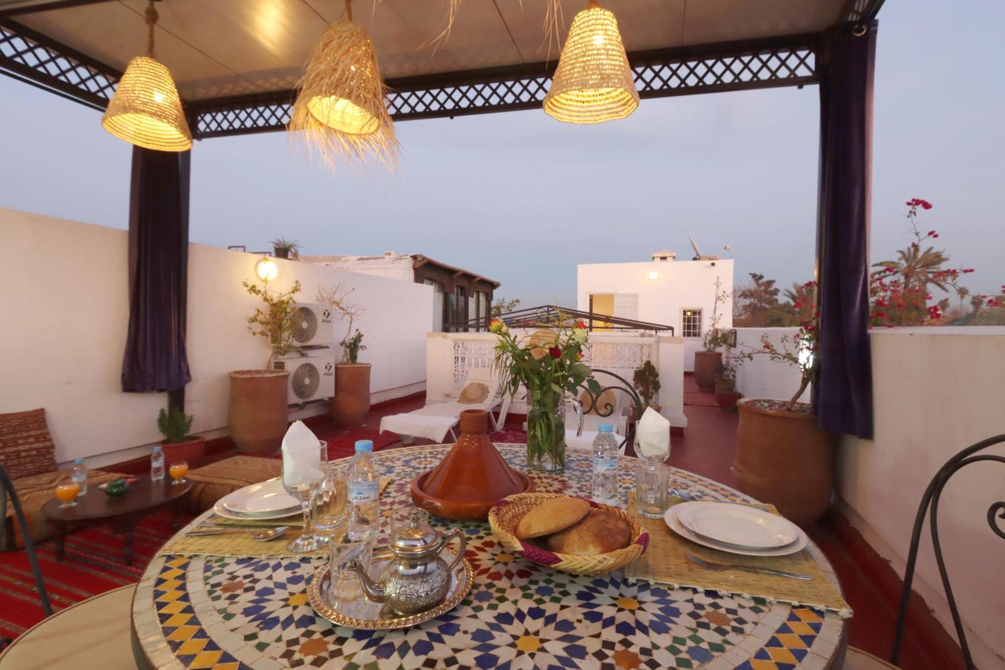 Riad Morocco Sky
