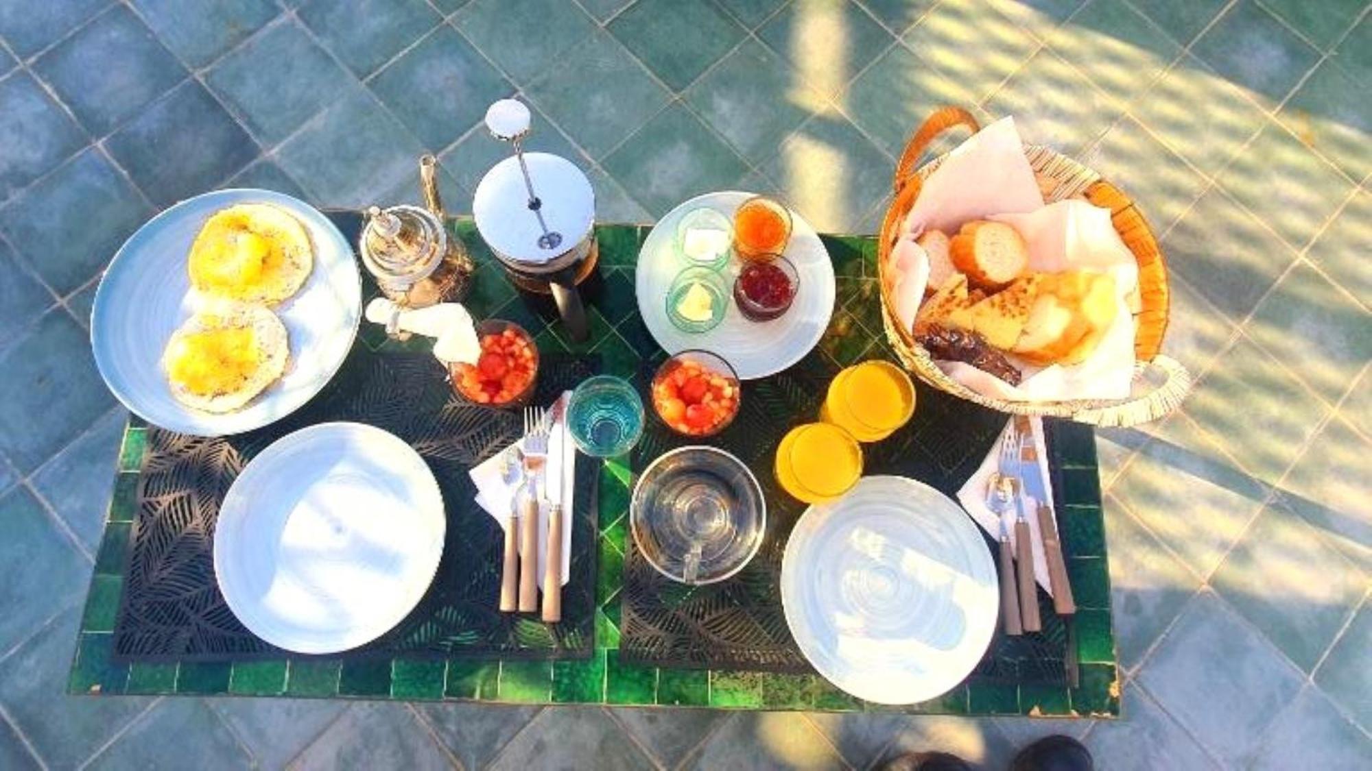 Privatise - 2 & Petit Dejeuner -terrasse * Marrakesh